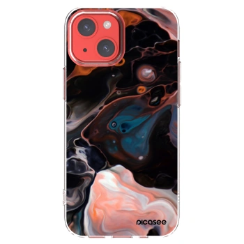 Picasee husă transparentă din silicon pentru Apple iPhone 13 mini - Cream