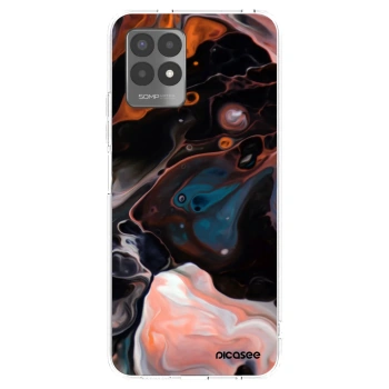 Picasee husă transparentă din silicon pentru Realme 8i - Cream