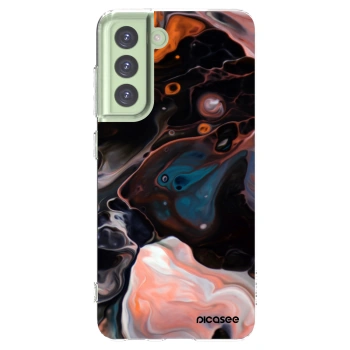 Picasee husă transparentă din silicon pentru Samsung Galaxy S21 FE 5G - Cream