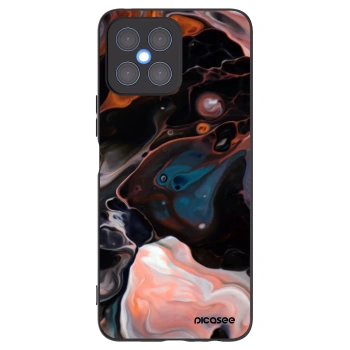Picasee husă neagră din silicon pentru Honor X8 4G - Cream