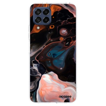 Picasee husă transparentă din silicon pentru Samsung Galaxy M53 5G - Cream