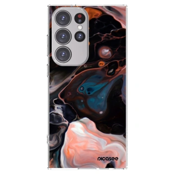 Picasee husă transparentă din silicon pentru Samsung Galaxy S23 Ultra 5G - Cream