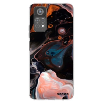 Picasee husă transparentă din silicon pentru Xiaomi Redmi Note 11S 5G - Cream