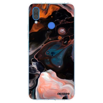 Picasee husă transparentă din silicon pentru Huawei Nova 3i - Cream