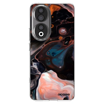 Picasee husă transparentă din silicon pentru Honor 90 5G - Cream