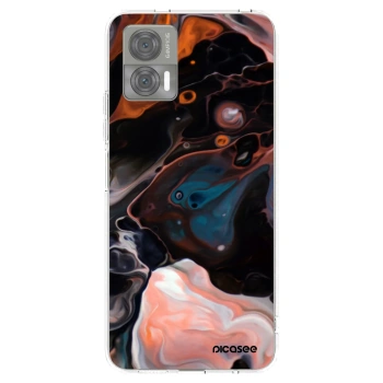 Picasee husă transparentă din silicon pentru Motorola Edge 30 Neo - Cream