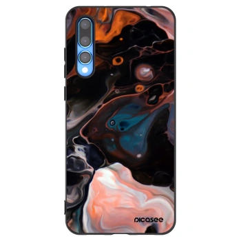 Picasee husă neagră din silicon pentru Huawei P20 Pro - Cream