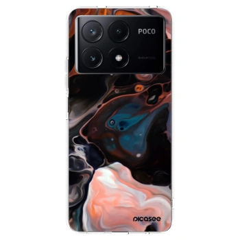 Picasee husă transparentă din silicon pentru Xiaomi Poco X6 Pro - Cream