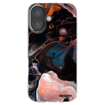 Picasee husă transparentă din silicon pentru Apple iPhone 16 - Cream
