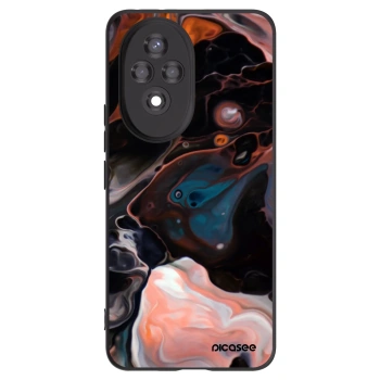 Picasee husă neagră din silicon pentru Honor 200 5G - Cream