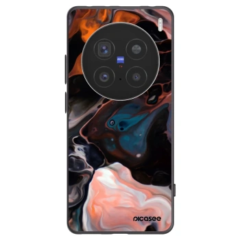 Picasee husă neagră din silicon pentru Vivo X200 Pro - Cream
