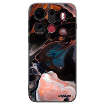 Picasee husă neagră din silicon pentru OPPO Find X9 Pro - Cream