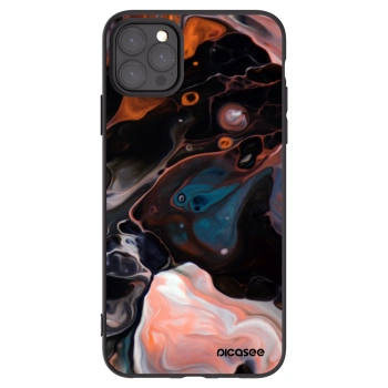 Picasee husă neagră din silicon pentru Apple iPhone 11 Pro Max - Cream