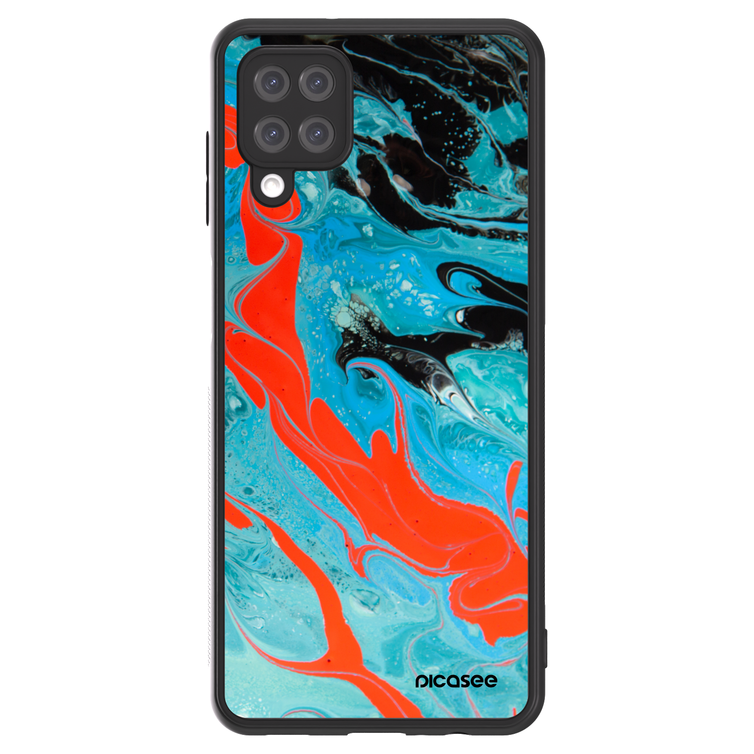 Picasee ULTIMATE CASE pentru Samsung Galaxy A12 A125F - Blue Magma