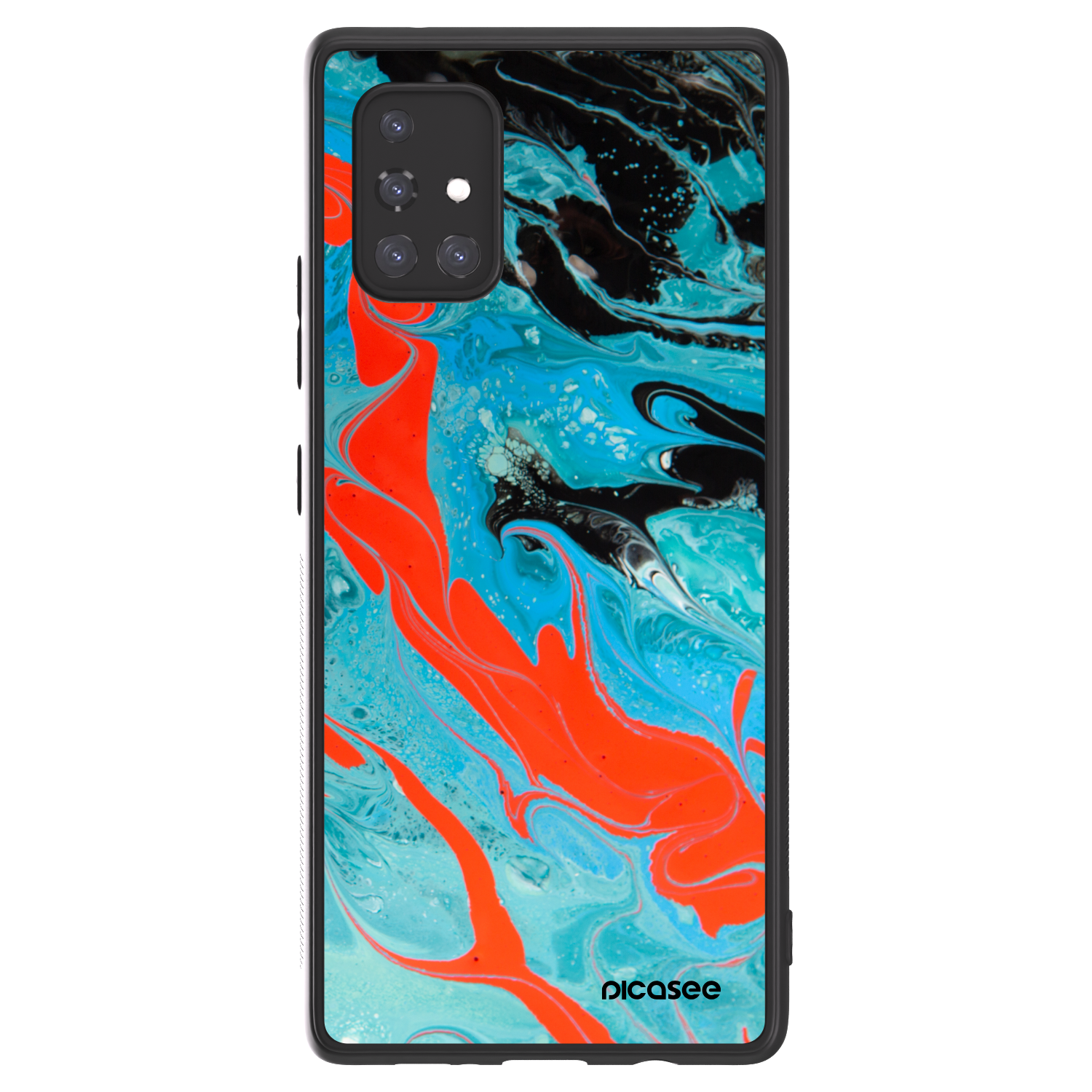 Picasee ULTIMATE CASE pentru Samsung Galaxy A71 A715F - Blue Magma