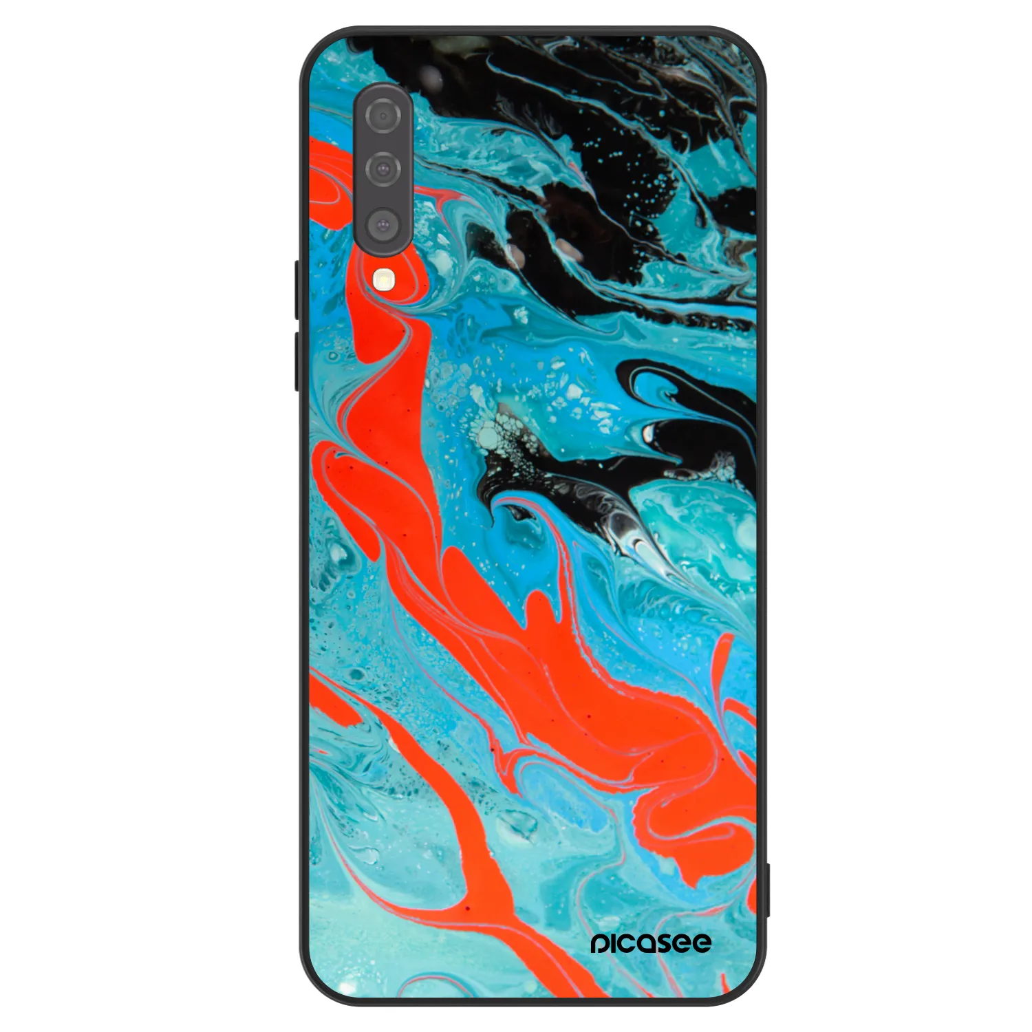 Picasee ULTIMATE CASE pentru Samsung Galaxy A50 A505F - Blue Magma