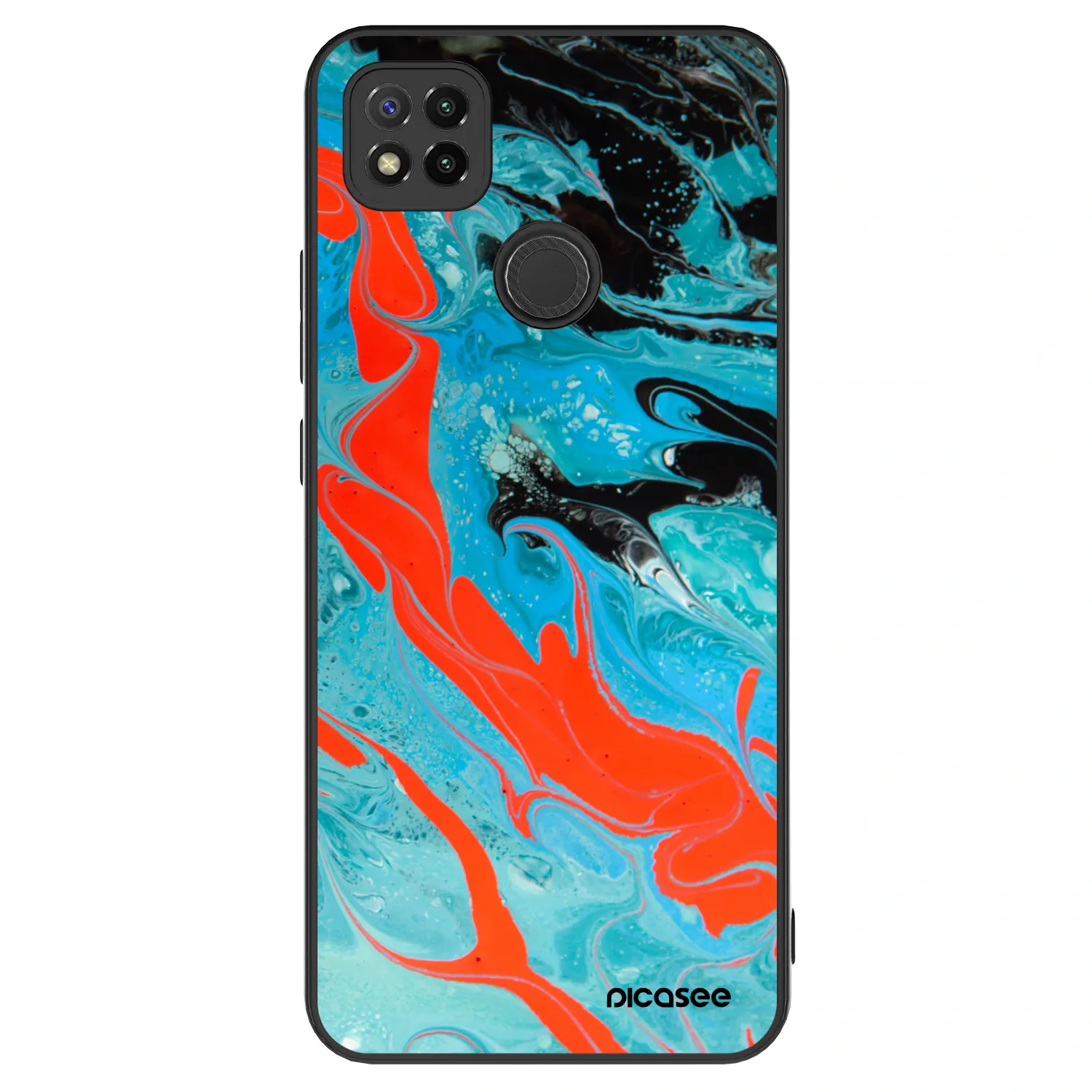 Picasee ULTIMATE CASE pentru Xiaomi Redmi 9C - Blue Magma