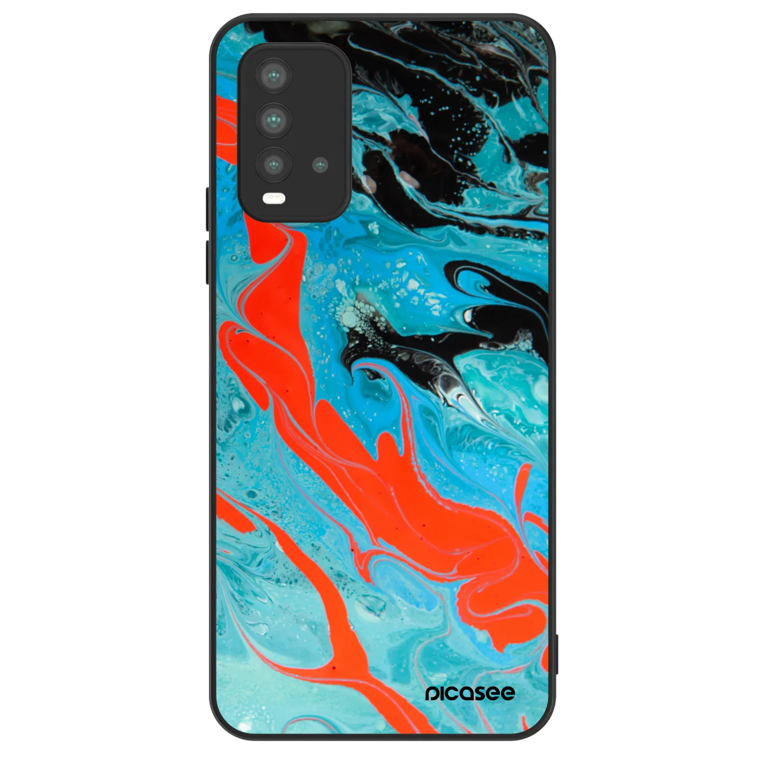 Picasee ULTIMATE CASE pentru Xiaomi Redmi 9T - Blue Magma