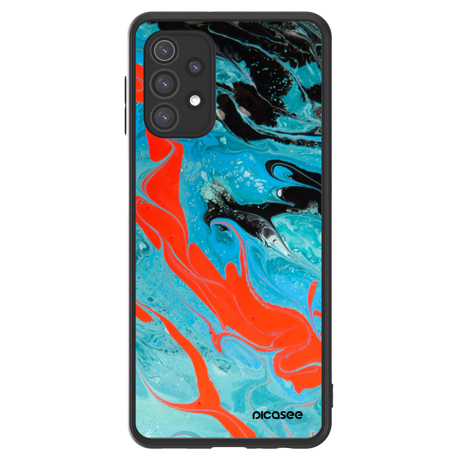 Picasee ULTIMATE CASE pentru Samsung Galaxy A32 5G A326B - Blue Magma
