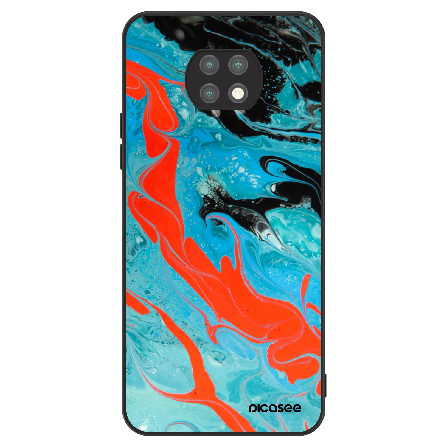 Picasee ULTIMATE CASE pentru Xiaomi Redmi Note 9T - Blue Magma