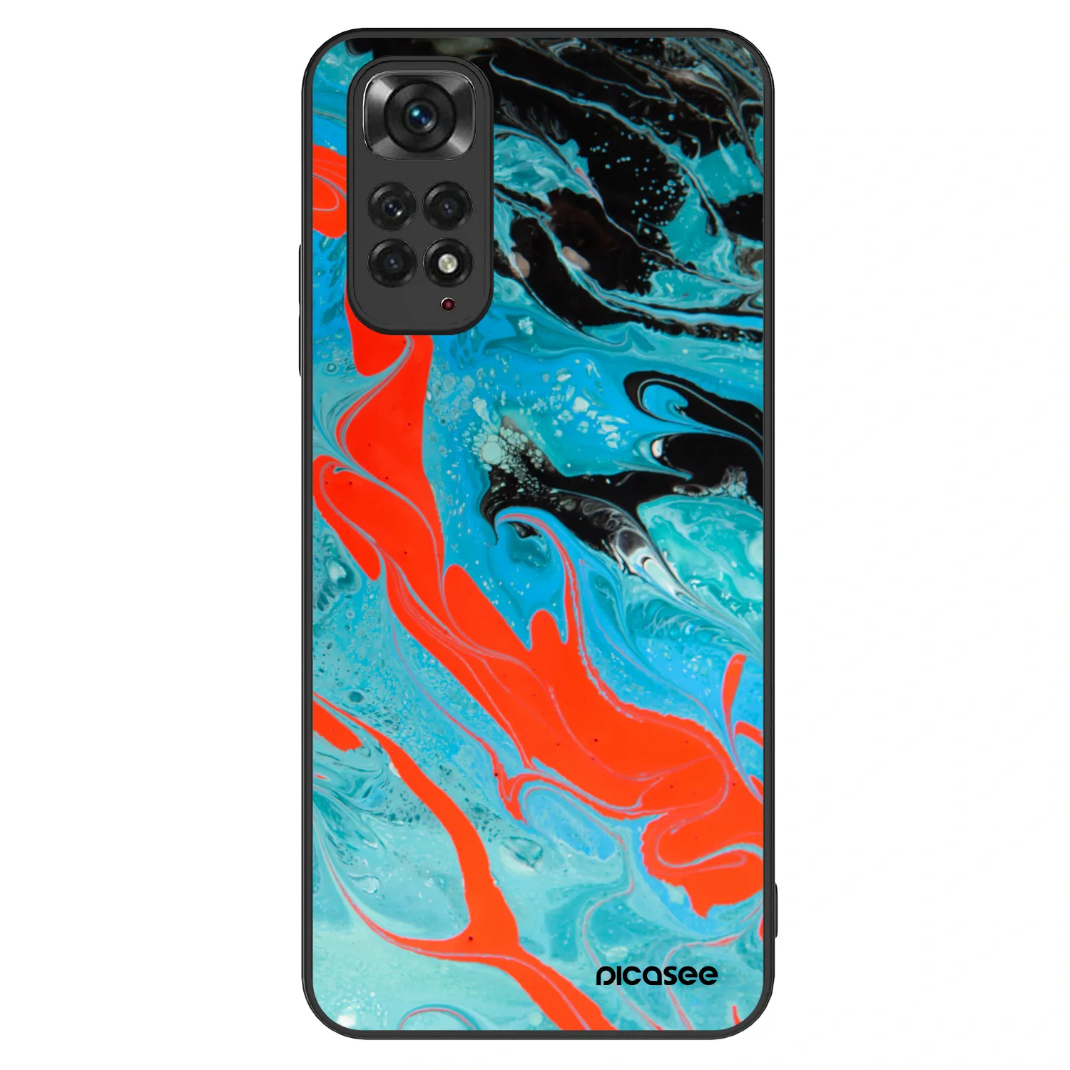 Picasee ULTIMATE CASE pentru Xiaomi Redmi Note 11S 4G - Blue Magma