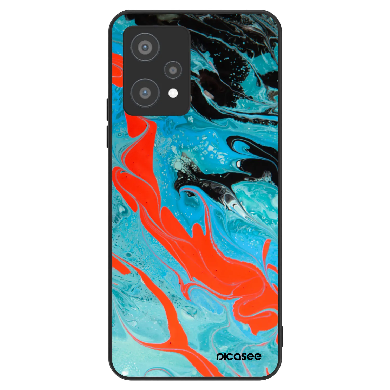 Picasee ULTIMATE CASE pentru Realme 9 Pro 5G - Blue Magma