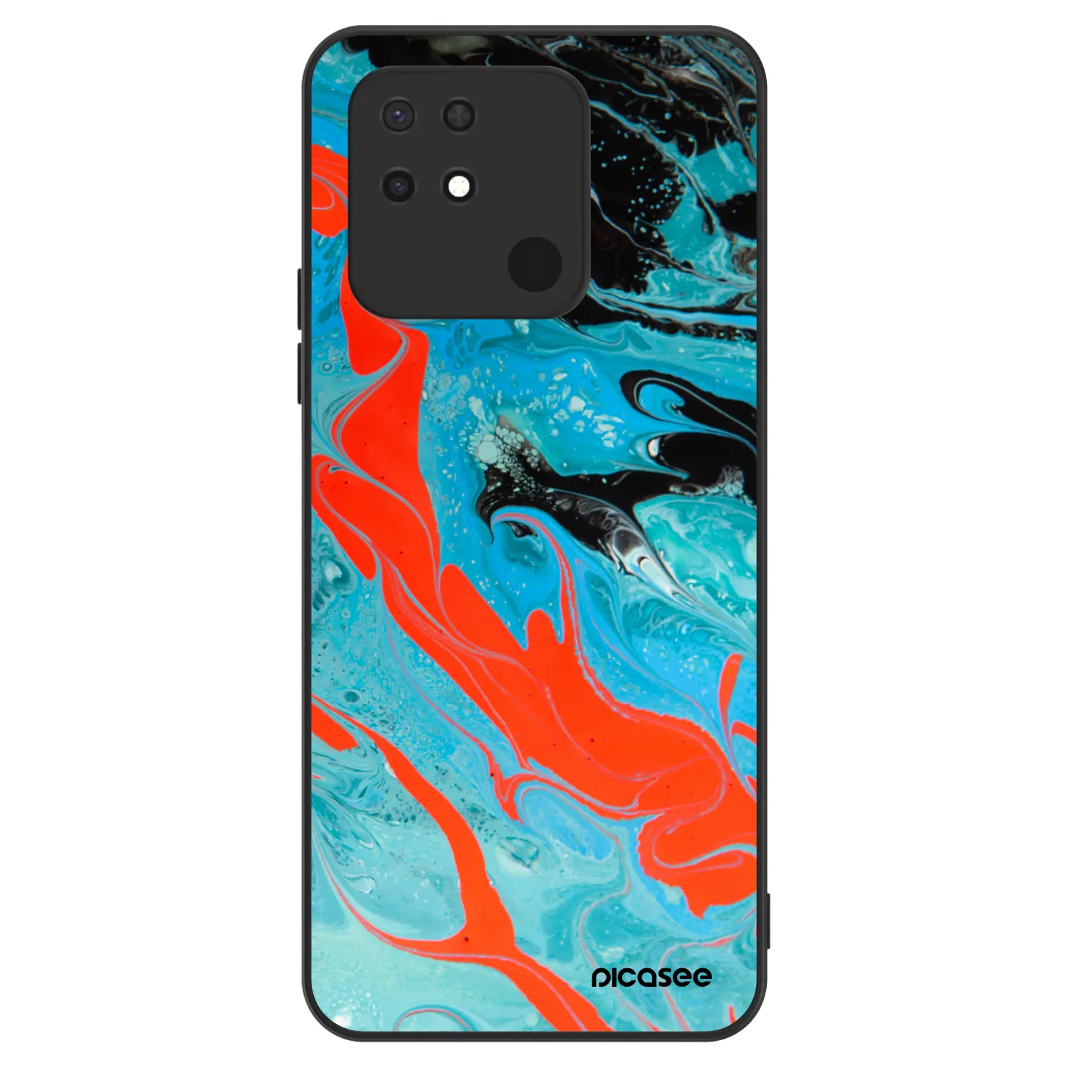 Picasee ULTIMATE CASE pentru Xiaomi Redmi 10C - Blue Magma