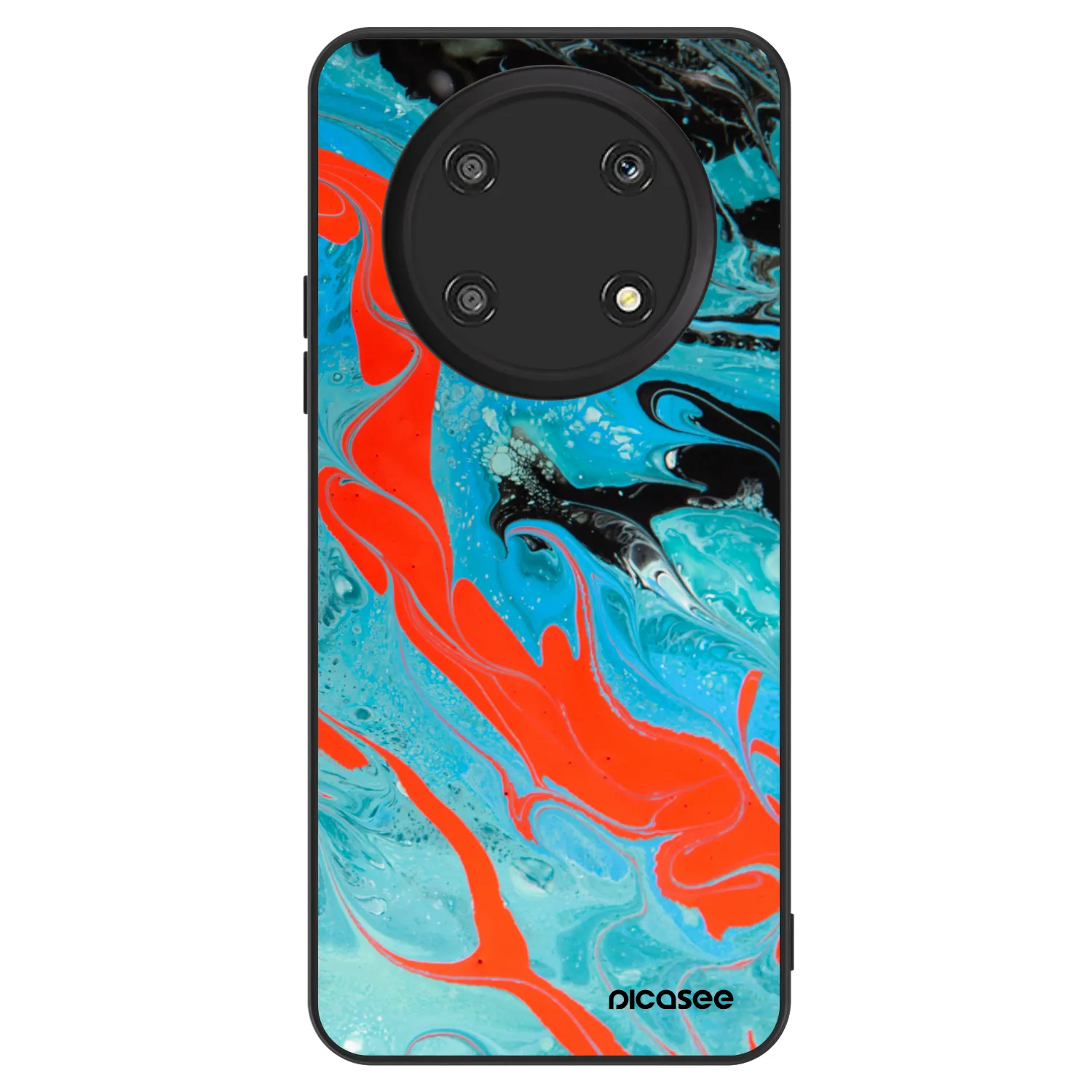Picasee ULTIMATE CASE pentru Honor Magic4 Lite 5G - Blue Magma