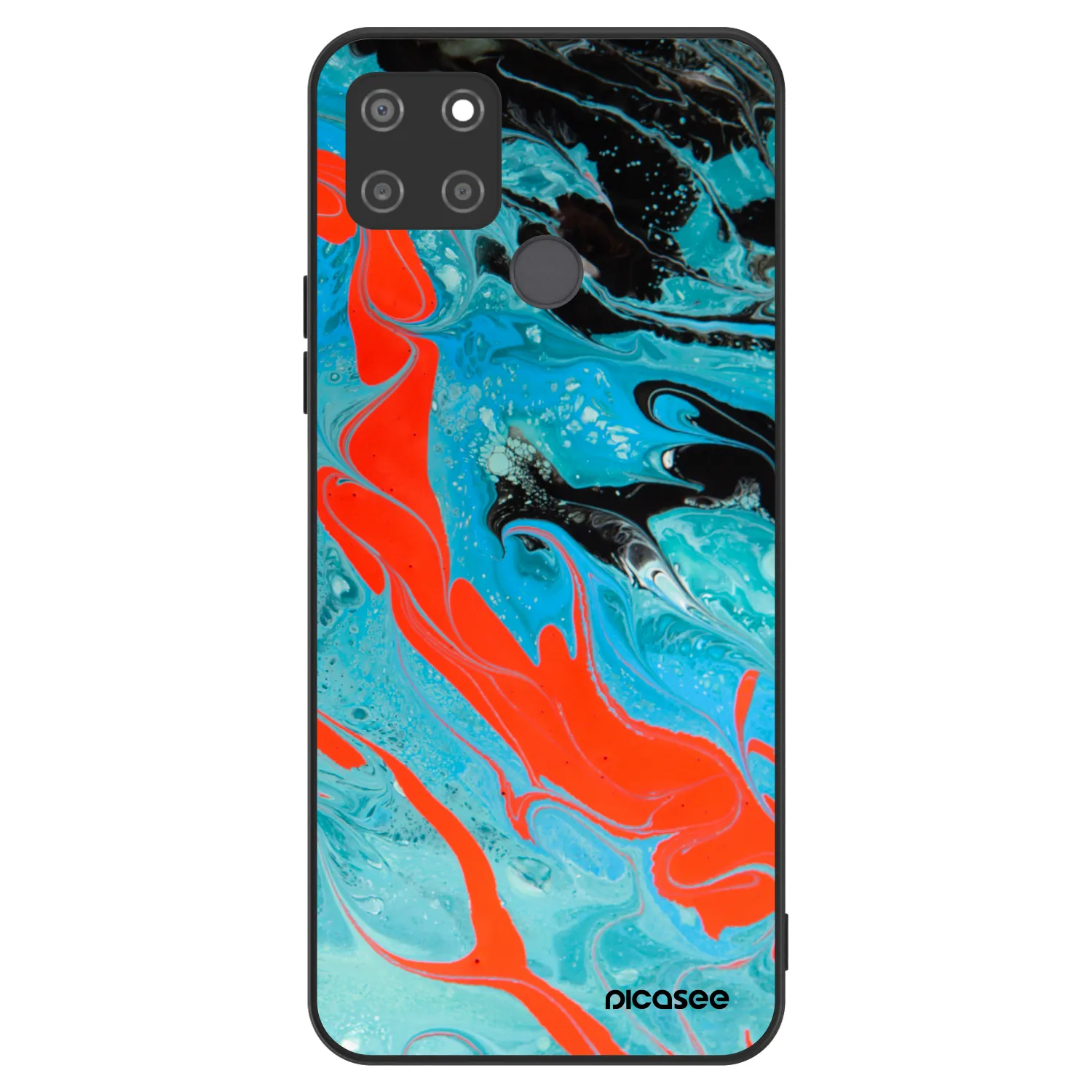 Picasee ULTIMATE CASE pentru Realme C21Y - Blue Magma