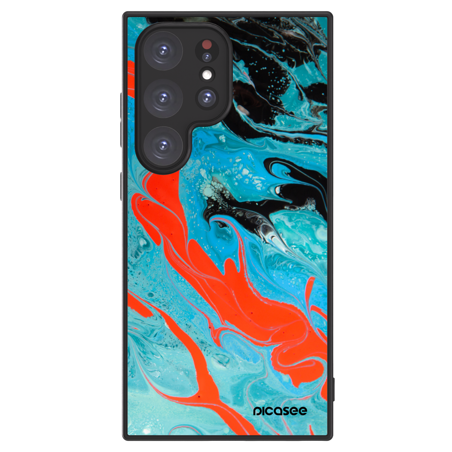 Picasee ULTIMATE CASE pentru Samsung Galaxy S24 Ultra S928B 5G - Blue Magma