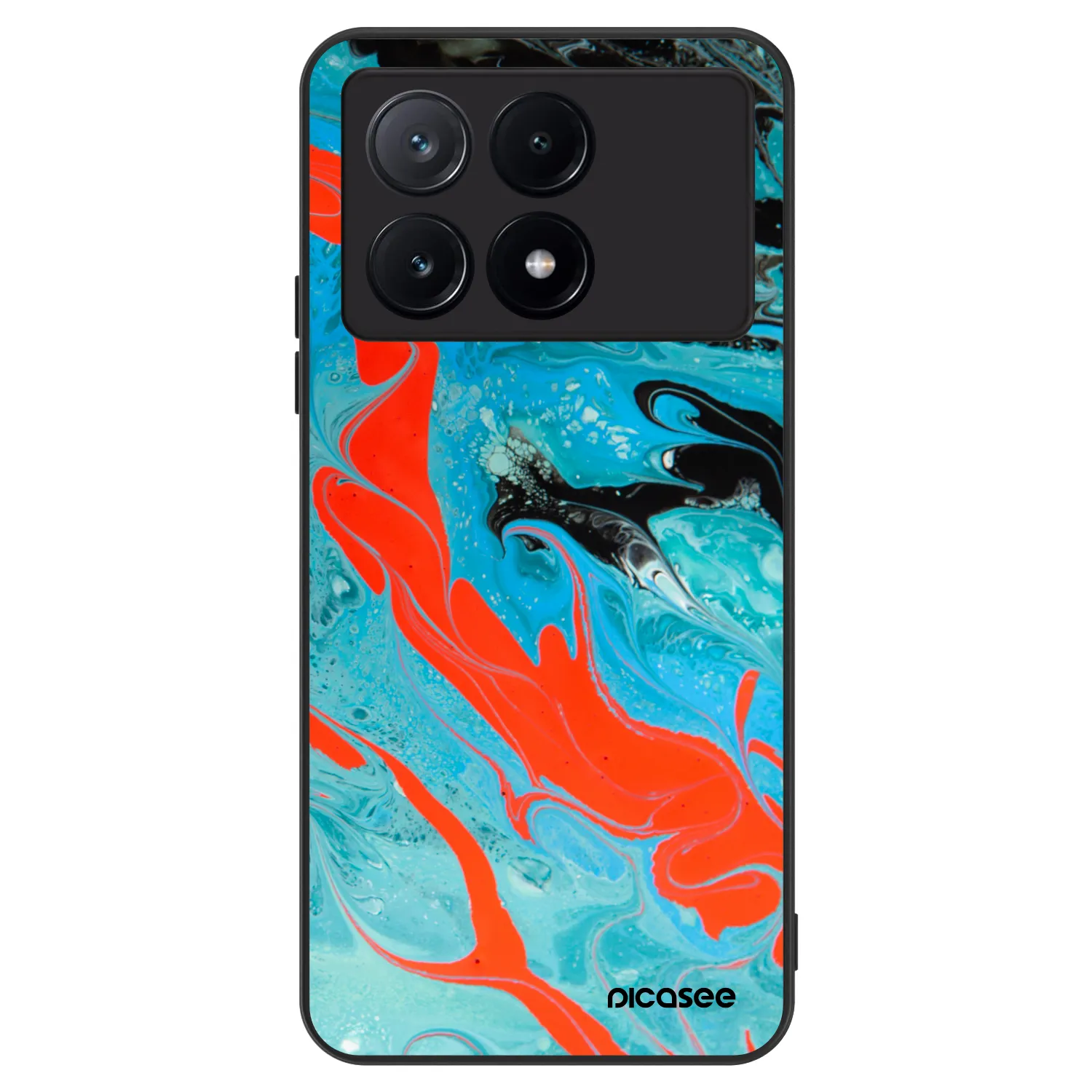 Picasee ULTIMATE CASE pentru Xiaomi Poco X6 Pro - Blue Magma