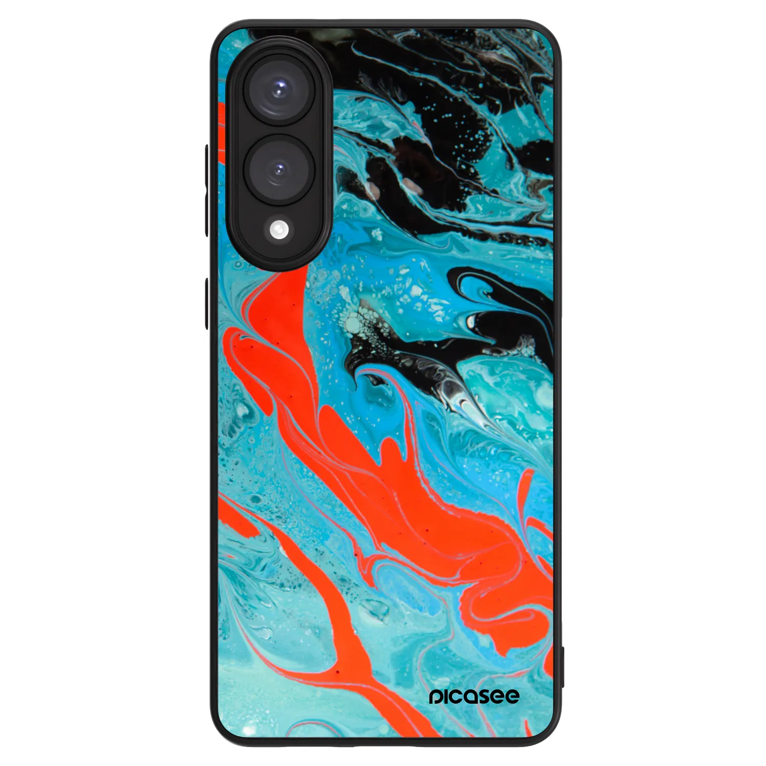 Picasee ULTIMATE CASE pentru Samsung Galaxy S25 Edge 5G - Blue Magma
