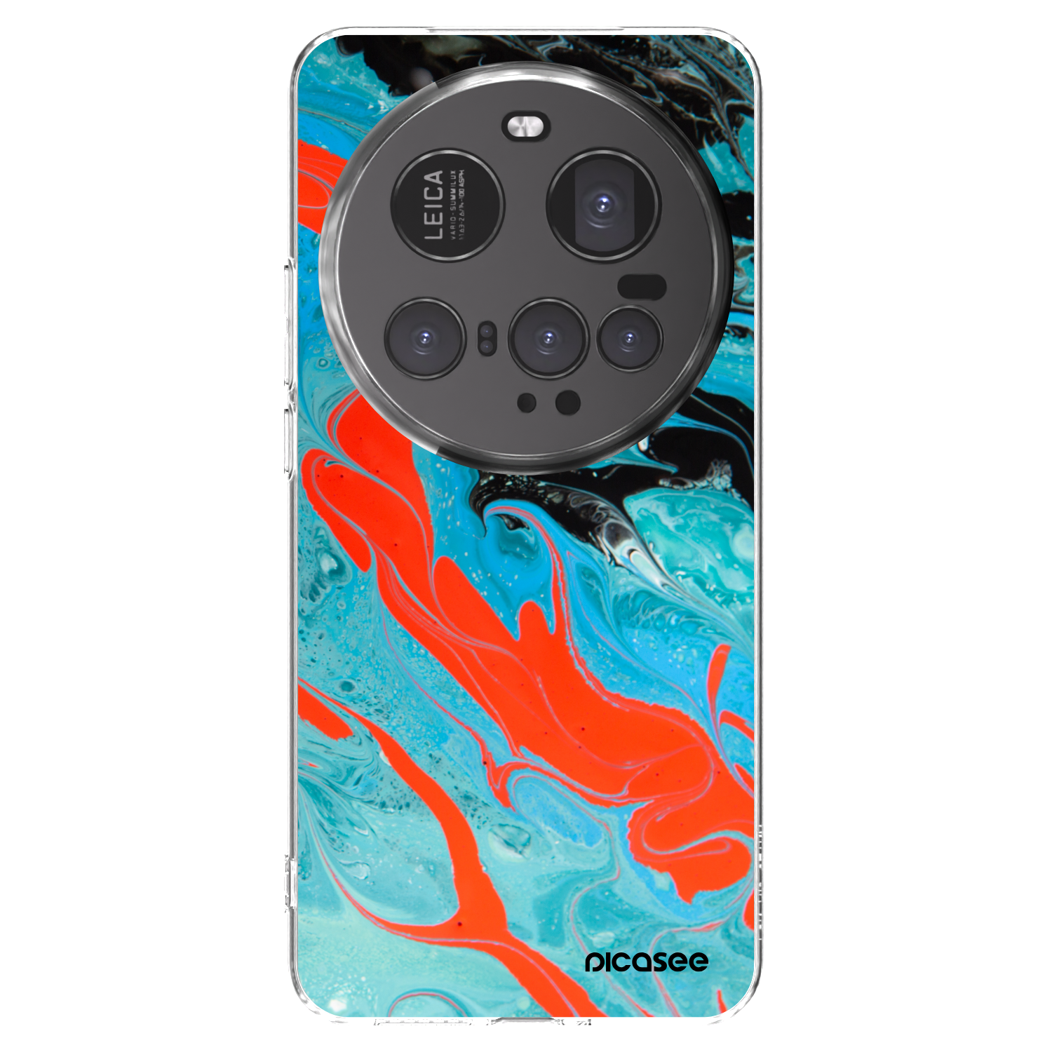 Picasee husă transparentă din silicon pentru Xiaomi 15 Ultra - Blue Magma