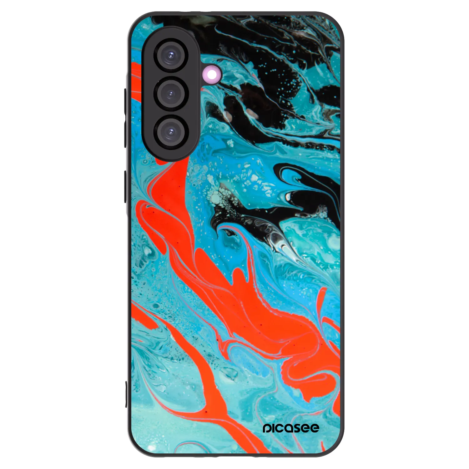 Picasee husă neagră din silicon pentru Samsung Galaxy A56 5G A566B - Blue Magma