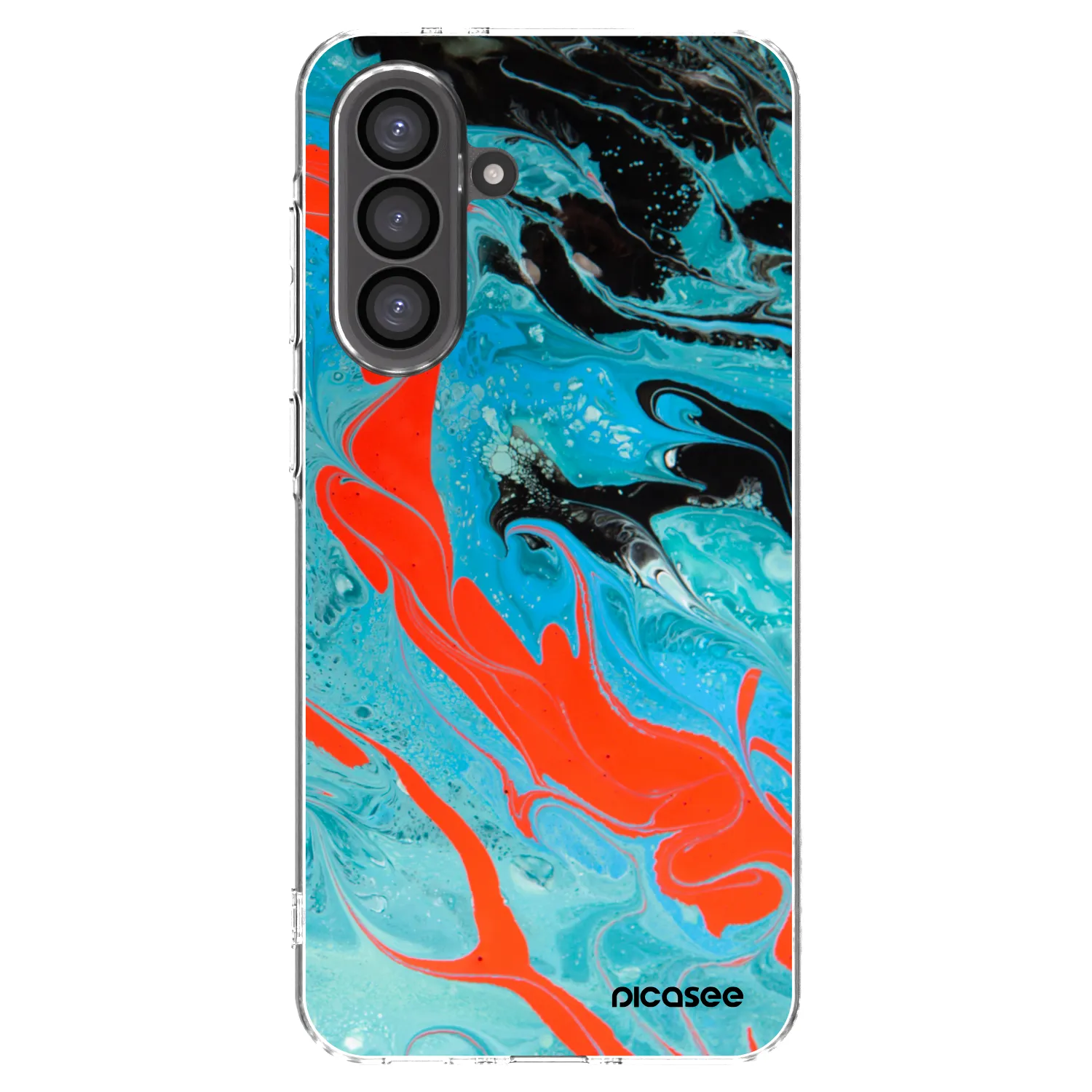 Picasee husă transparentă din silicon pentru Samsung Galaxy A56 5G A566B - Blue Magma