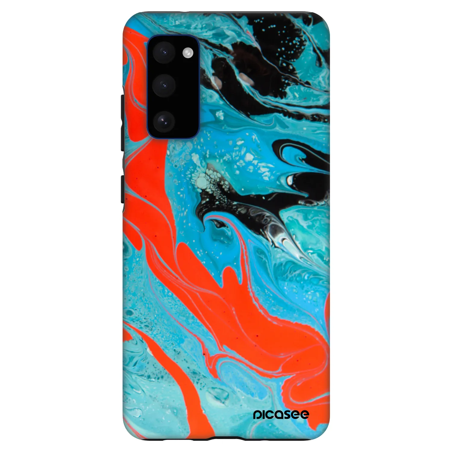 Picasee Fashion Case pentru Samsung Galaxy S20 FE - Blue Magma