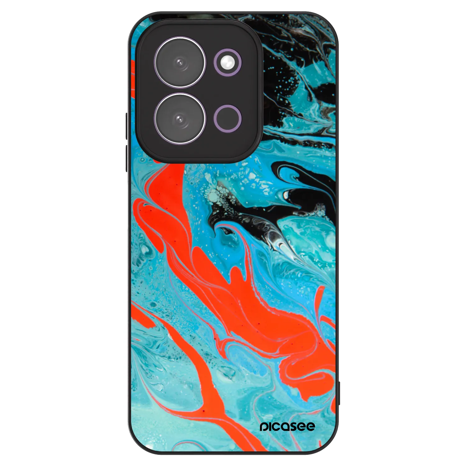 Picasee ULTIMATE CASE pentru Xiaomi Redmi 15C 5G - Blue Magma