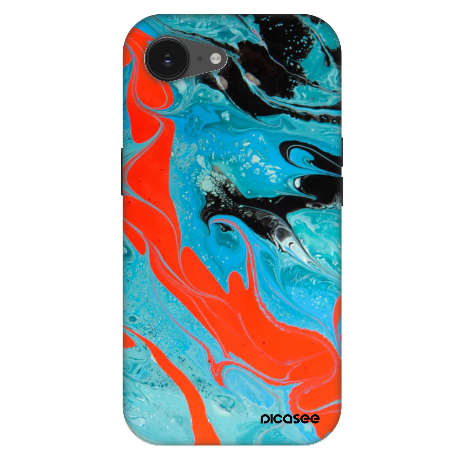 Picasee Fashion Case MagSafe pentru Apple iPhone 17e - Blue Magma