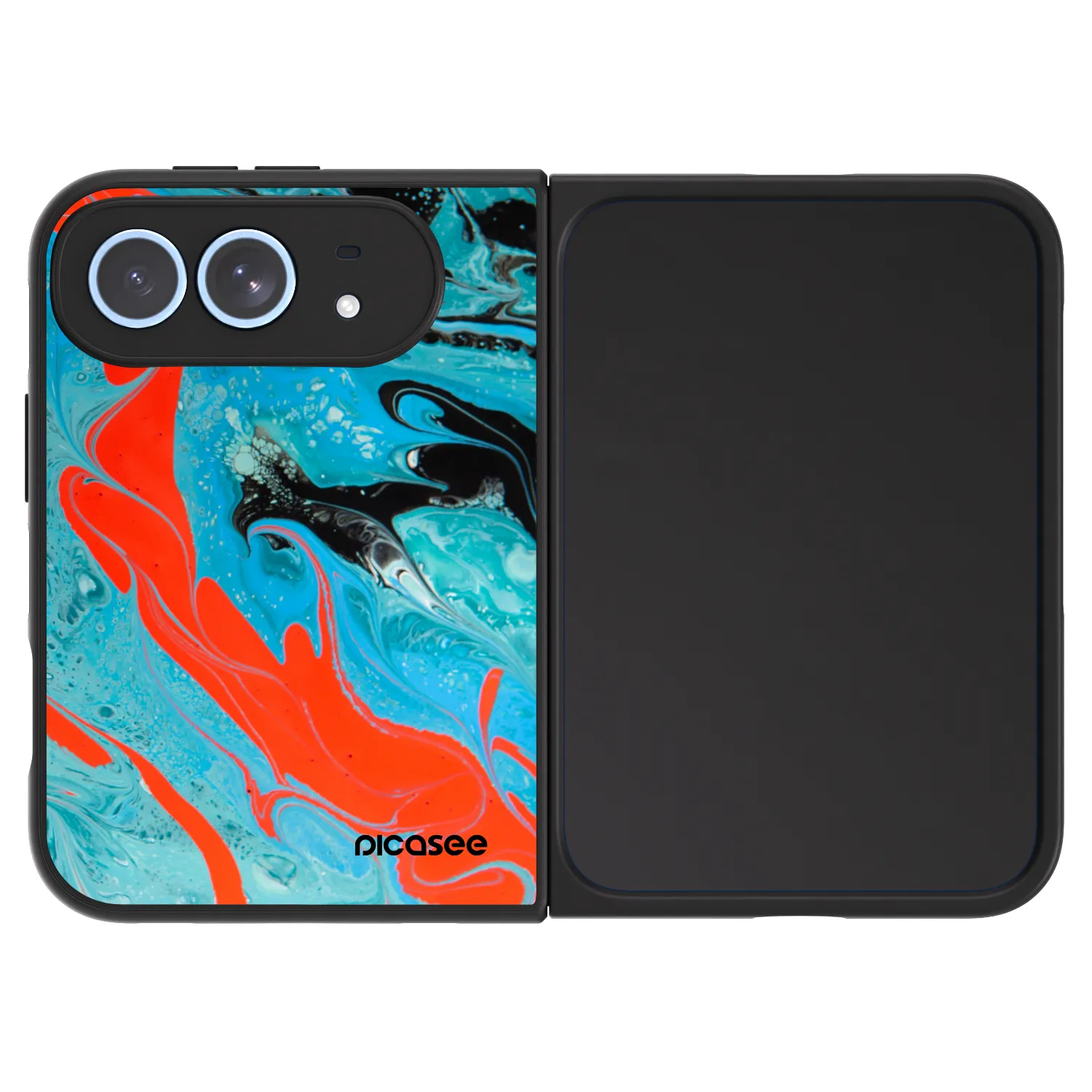 Picasee ULTIMATE CASE pentru Apple iPhone Duo - Blue Magma