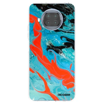 Picasee husă transparentă din silicon pentru Xiaomi Mi 10T Lite - Blue Magma