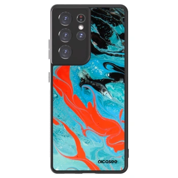 Husă pentru Samsung Galaxy S21 Ultra 5G G998B - Blue Magma
