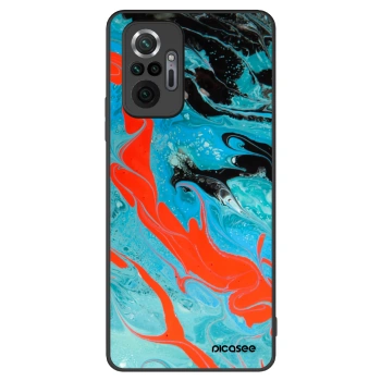 Picasee ULTIMATE CASE pentru Xiaomi Redmi Note 10 Pro - Blue Magma
