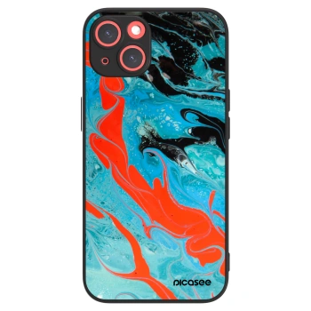 Picasee ULTIMATE CASE pentru Apple iPhone 13 - Blue Magma