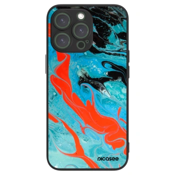 Picasee ULTIMATE CASE pentru Apple iPhone 13 Pro - Blue Magma