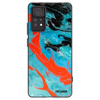 Picasee husă neagră din silicon pentru Xiaomi Redmi Note 11 Pro - Blue Magma