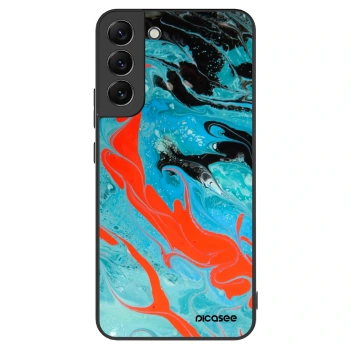 Picasee ULTIMATE CASE PowerShare pentru Samsung Galaxy S22+ 5G - Blue Magma