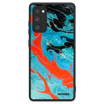 Picasee ULTIMATE CASE PowerShare pentru Samsung Galaxy S20 FE - Blue Magma