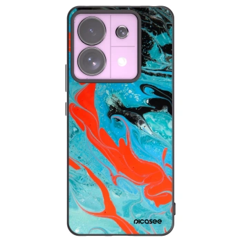 Picasee husă neagră din silicon pentru Xiaomi Redmi Note 13 Pro 5G - Blue Magma
