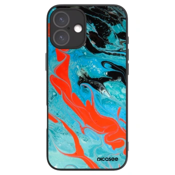 Picasee ULTIMATE CASE pentru Apple iPhone 16 Plus - Blue Magma