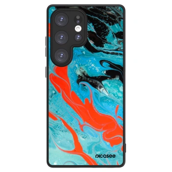 Picasee ULTIMATE CASE PowerShare pentru Samsung Galaxy S25 Ultra 5G - Blue Magma